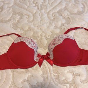 Final price! Aerie Bra. 34B Bra. Red Lacey Bra. Push-up Bra.